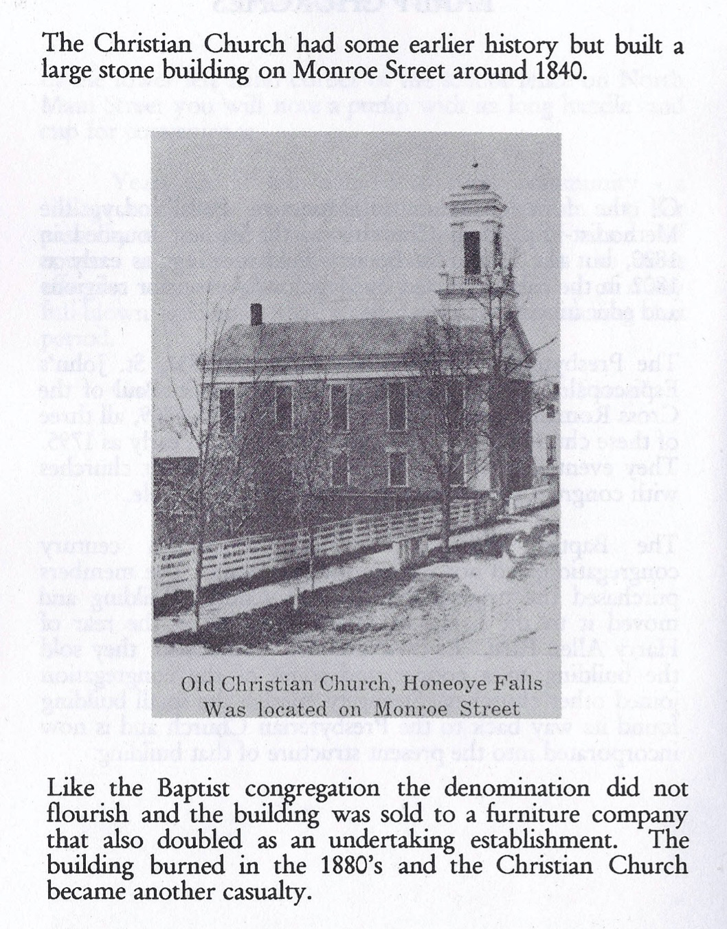 HF Christian Church pix + writeup